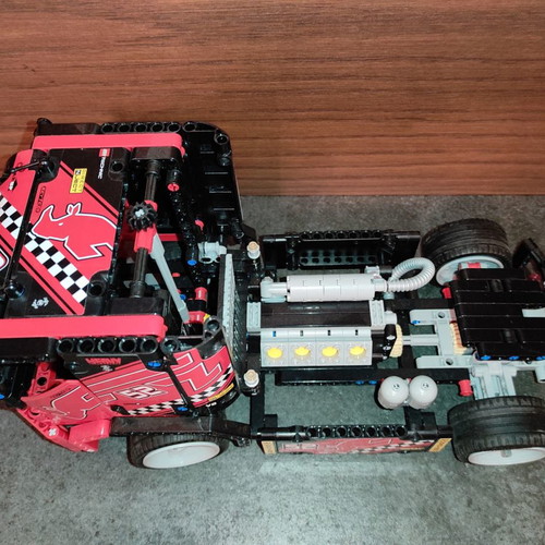 Lego Race Truck 8041 μεταχειρισμένο χωρίς κουτί με οδηγίες