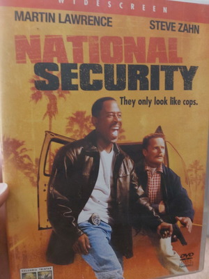 National Security DVD like new, adventure, crime, action