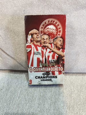 Olympiakos Champions League 1998-1999 VHS used, sports collectible
