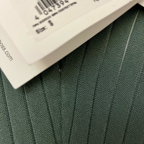 Hugo Boss dress new knitted mint with white ribs