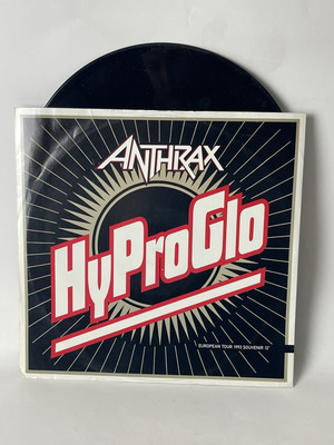 Anthrax Hy Pro Glo European Tour 1993 Souvenir 12" βινύλιο μεταχειρισμένο