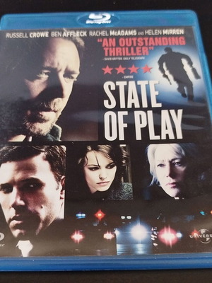 State of Play Blu-Ray new political thriller with Russell Crowe and Ben Affleck