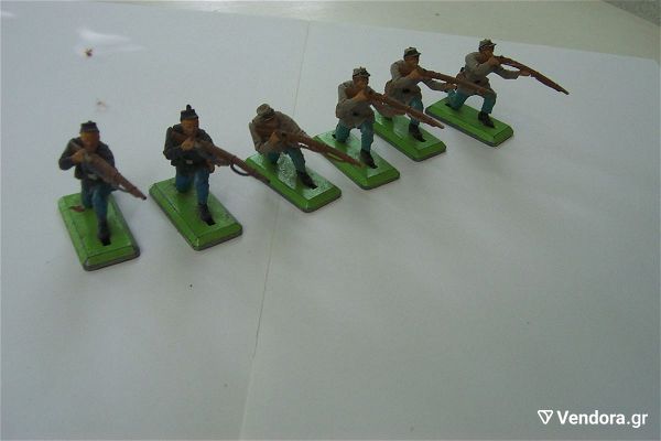  oRIGINAL DEETAIL OF ENGLAND BRITAINS LTD - FEDERAL INFANTRY AND SOUTH UNION SOLDIERS