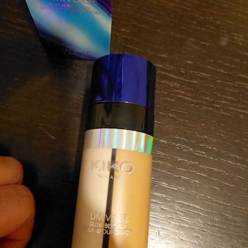 Kiko Milano Lumiverse Glow Beyond Serum & Foundation 05 Cookie Batter new