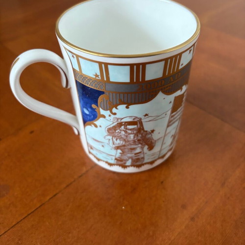 Royal Worcester Millennium 2000 Collectible Mug Like New