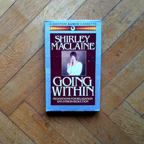 Shirley Maclaine Going Within 2 audio tapes like new