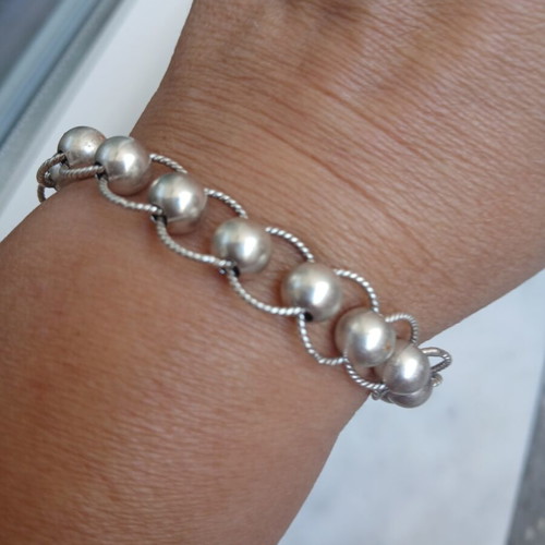 925 silver bracelet, 19 cm, 22 grams