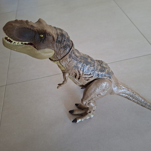 Tyrannosaurus Rex Extreme Damage Jurassic World figure like new