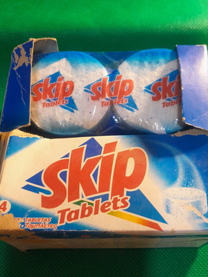 Ταμπλέτες Skip μεταχειρισμένες, διαφημιστικό προϊόν 1998, πακέτο 4