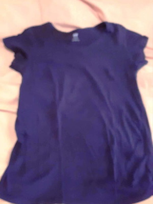 H&M MAMA blue mako t-shirt like new, size L