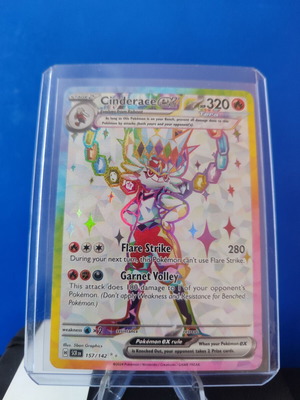 Cinderace EX Pokémon card 157/142