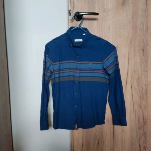 U.S. Polo Assn. Boys' Shirt like new, blue, sizes 134-140 cm