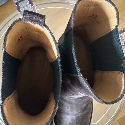 Μπότες Tod’s Chelsea από καφέ σουέντ σαν καινούργιες, μέγεθος 40
