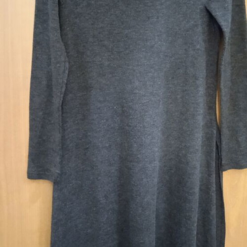 Winter dress gray soft, like new, sizes L and XL
