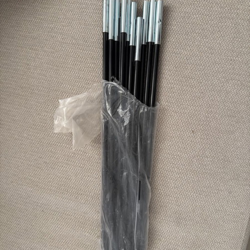Fiberglass tent poles set of 12, new