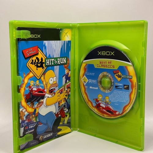The Simpsons Hit and Run Xbox used game
