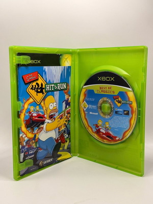 The Simpsons Hit and Run Xbox used game