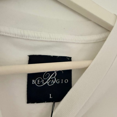 T-shirt Bellagio Las Vegas Casino Limited Edition White Size Large