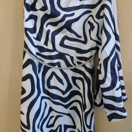 Official dress like new, white and blue, one size