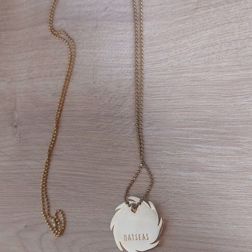 Evil Eye Necklace Patseas like new, gold color