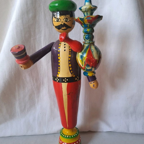 Wooden dolls used from Egypt