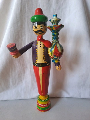 Wooden dolls used from Egypt