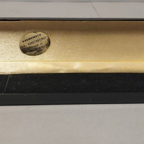 Plastic hard case for watch or jewelry used