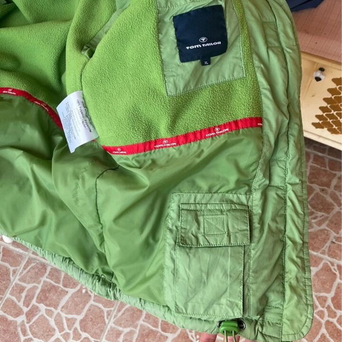 Saint Germain green quilted jacket used unisex oversized fit