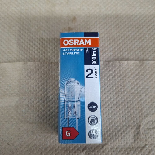 Osram Halostar Starlite G4 20W 12V halogen lamp new