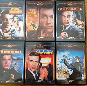 007 JAMES BOND BOX 21 ORIGINAL DVD