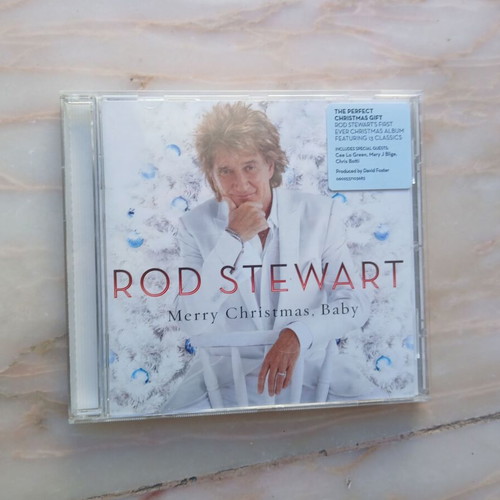 Rod Stewart Merry Christmas, Baby CD like new, pop