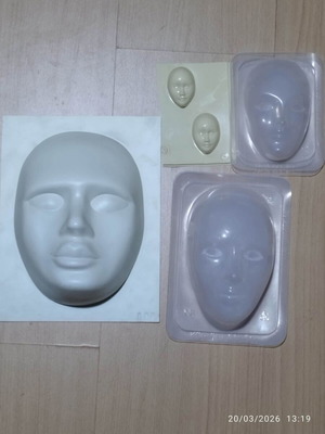 Mold set for masks & crafts / 5 pieces