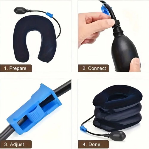 Inflatable Neck Traction Collar like new