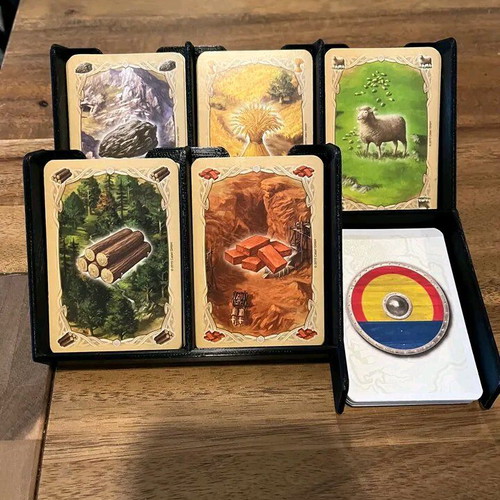 Card holder for the board game The Settlers of Catan new