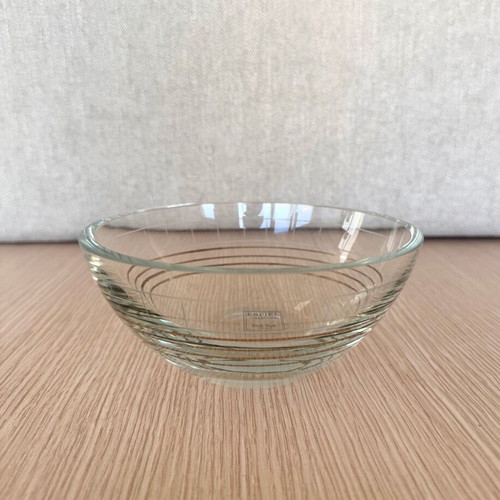 Crystal Bowl Espiel Collection Hand Made with Gold Details