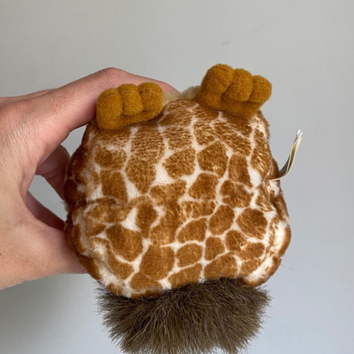 Vintage Furby Buddy Giraffe plush toy used 1999