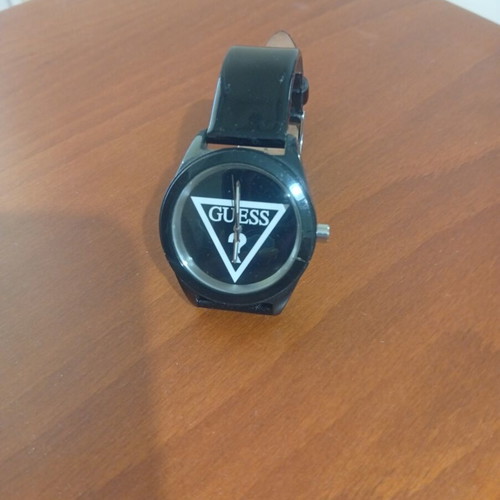 Guess wristwatch, black and white, women's