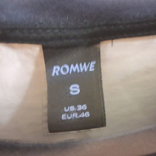 Romwe Grunge Tie-Dye Tee Darkness size Small like new