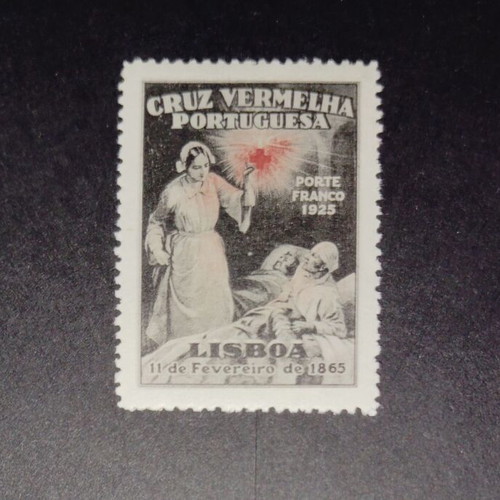 Portugal 1925 Red Cross stamp series, mint