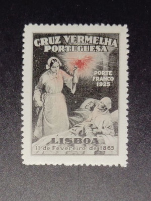 Portugal 1925 Red Cross stamp series, mint