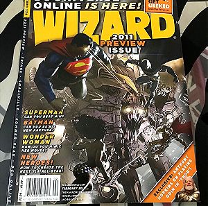 WIZARD MAGAZINE 234 NM BATMAN SUPERMAN WW VS METALLO COVER NEW MARVEL DC IMAGE
