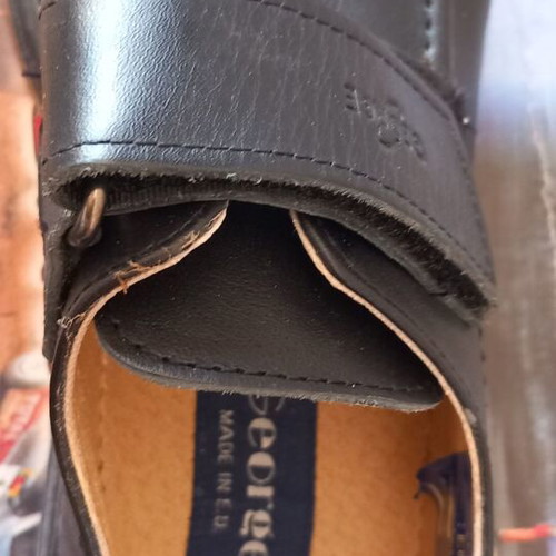Children's black moccasins size 29 new