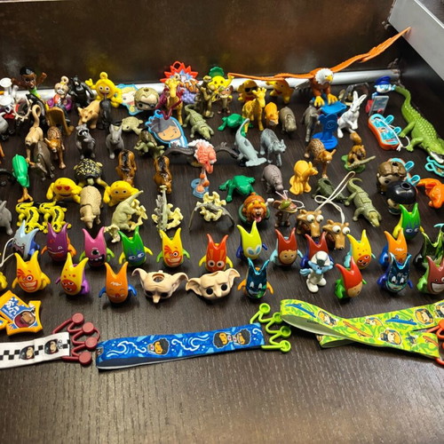 Kinder figures various like new