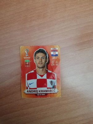 Andrej Kramaric #17 αυτοκόλλητα Panini FIFA World Cup Qatar 2022 σαν καινούργιο