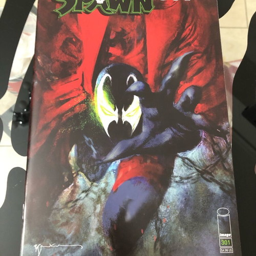 Spawn 301 Sienkiewicz Variant Cover new