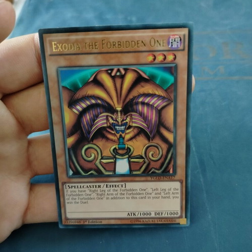 Exodia 5 cards 1st edition collectible like new