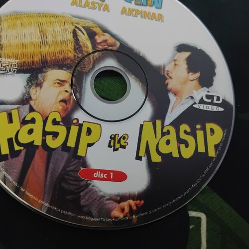 Hasip ile Nasip Turkish comedy DVD used, 2 discs