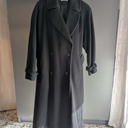 Calvin Klein wool coat like new, black, size L