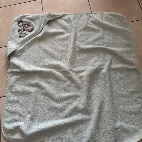 Baby towels used, set of 4, 100% cotton