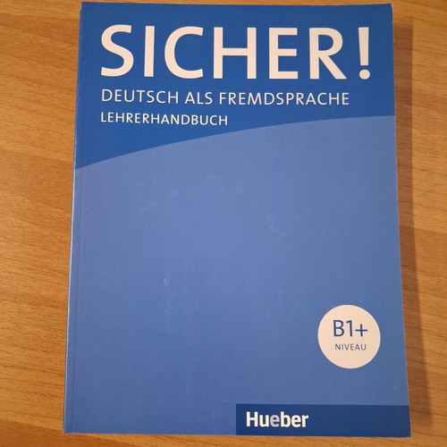 Sicher B1 German books like new